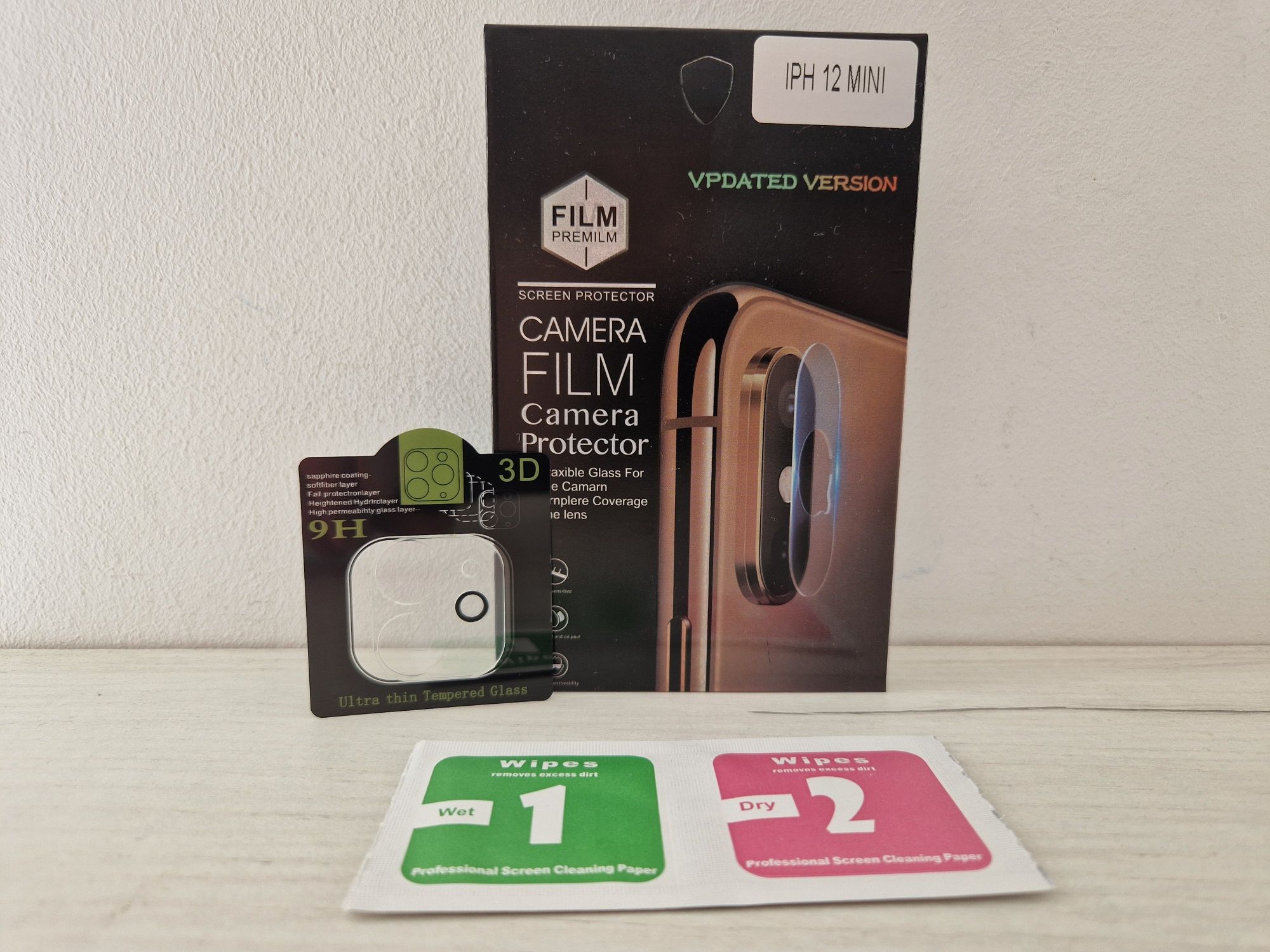 Hartowane szkło na aparat (LENS) do Iphone 12 Mini (wyspa)