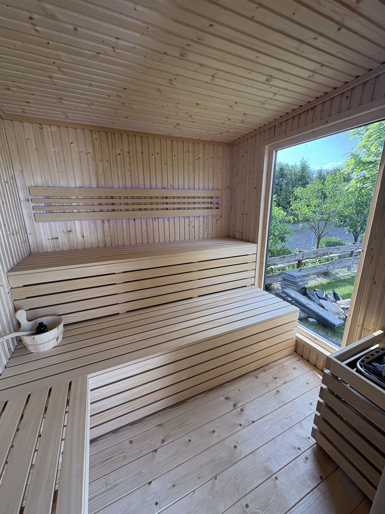 Sauna Fińska Zewnetrzna Ogrodowa