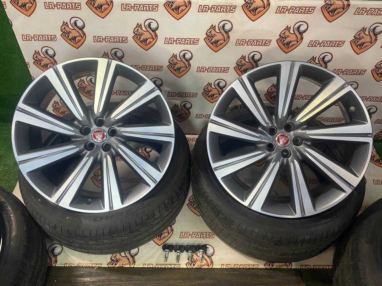 Диски R22 Range Rover Jaguar комплект с резиной Pirelli P-zero 22 год