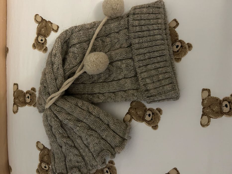 Теплий новий комбінезон з шапочкою,Verrino kids,6-9 місяців.