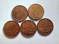 Portugal 20 centavos, 1969 a 1974
