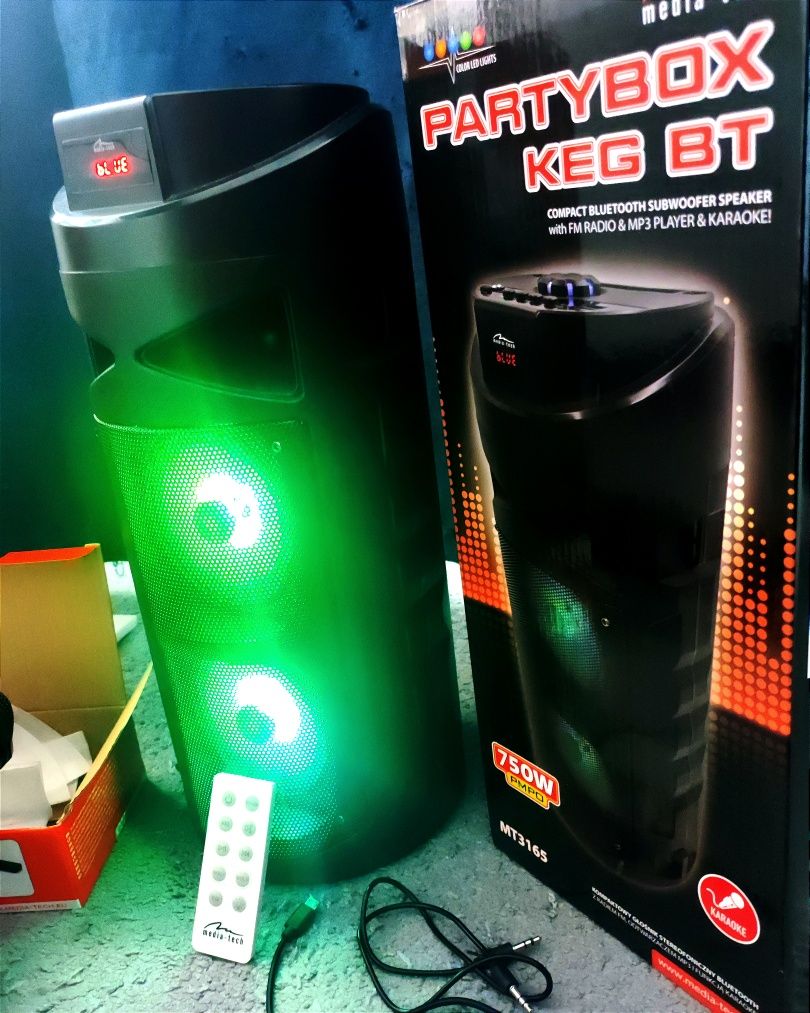 Przenośny głośnik karaoke Media-Tech MT3165