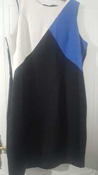 Czarna  elegancka sukienka z podszewką NEXT r XL  ka