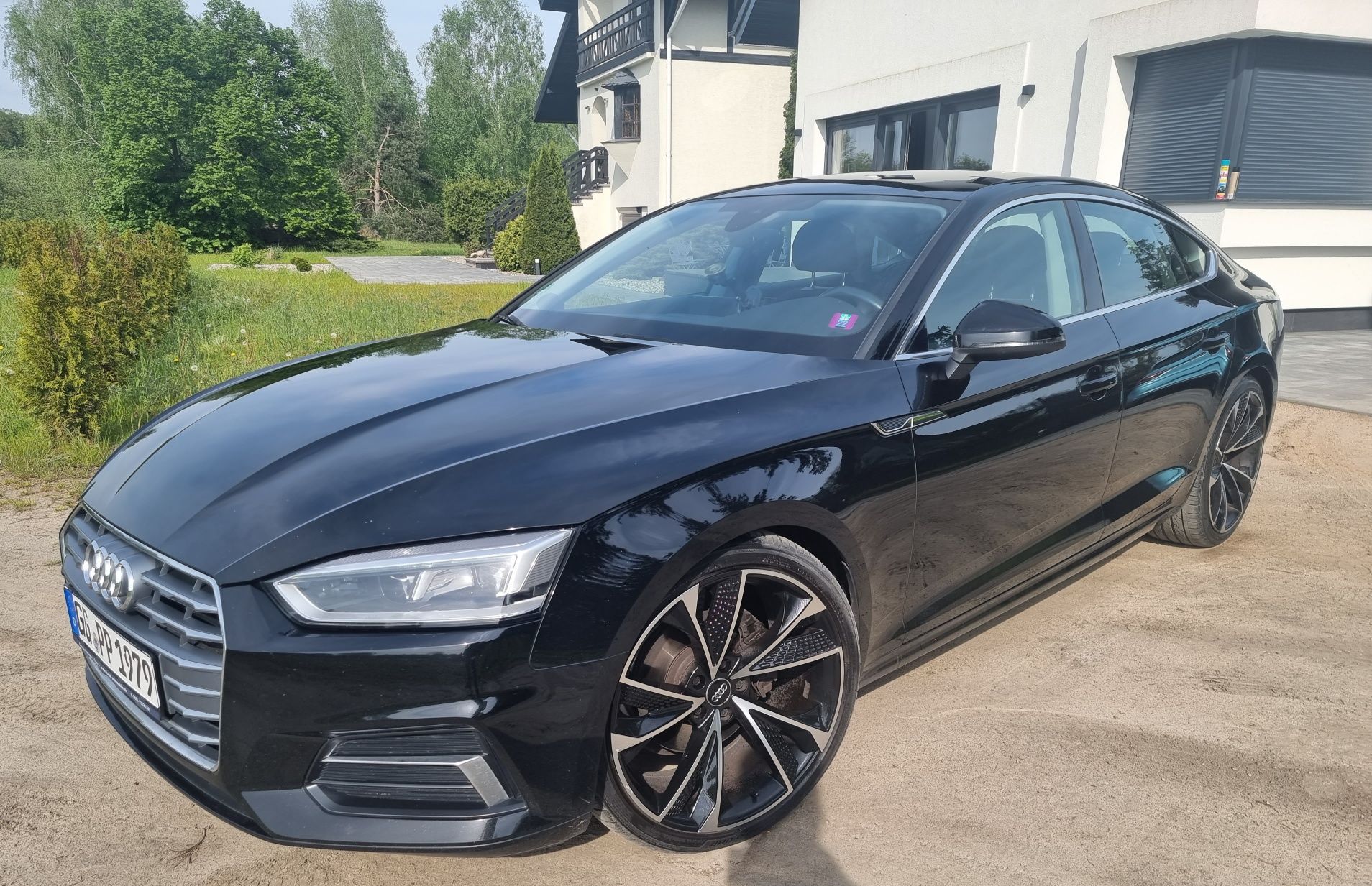 Audi A5 2018r 2.0TDI 150 koni Virtual Cocpit 20 cali lato 17 cali zima