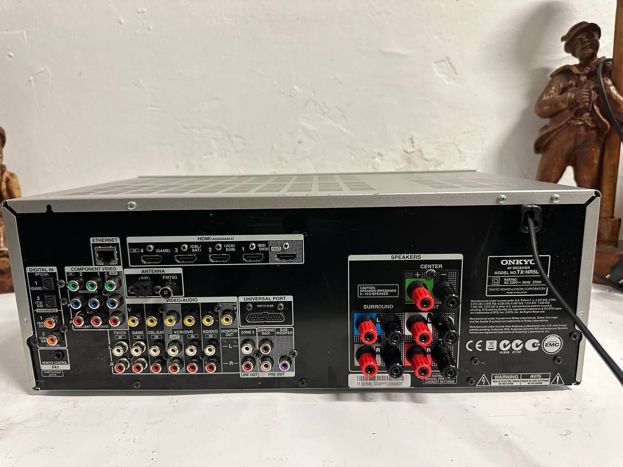 Avr Amplituner Onkyo TX NR 509, 130Wat, HDMI, USB,3D