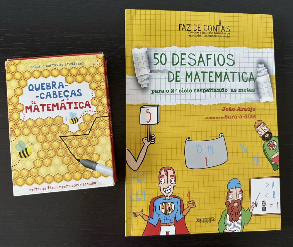 Pack 6€ Matematica - Desafios e Quebra-cabeças