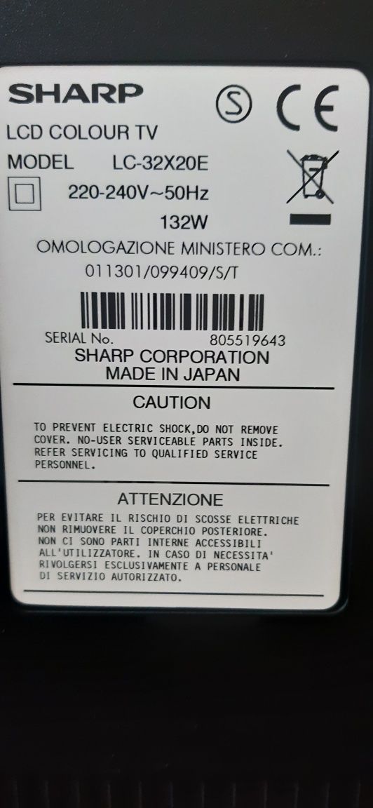 Telewizor Sharp LC32X20E
