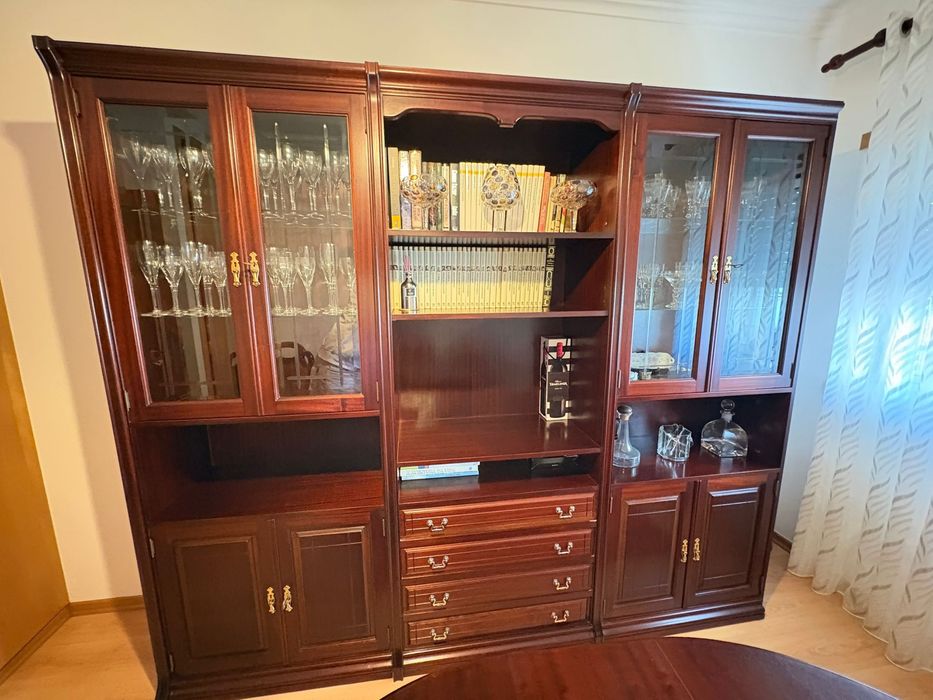 Movel sala em mogno 4 modulos