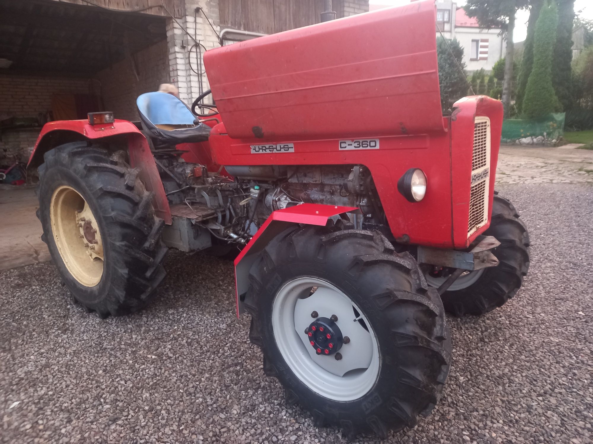 Przedni napęd U-R-S-U-S C-360  c-355 c-360 4x4 ROBUR TRANSPORT MONTAŻ