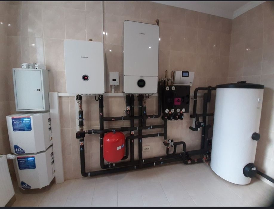 Монтаж сантехніки, водопроводу, теплих підлог — під ключ!