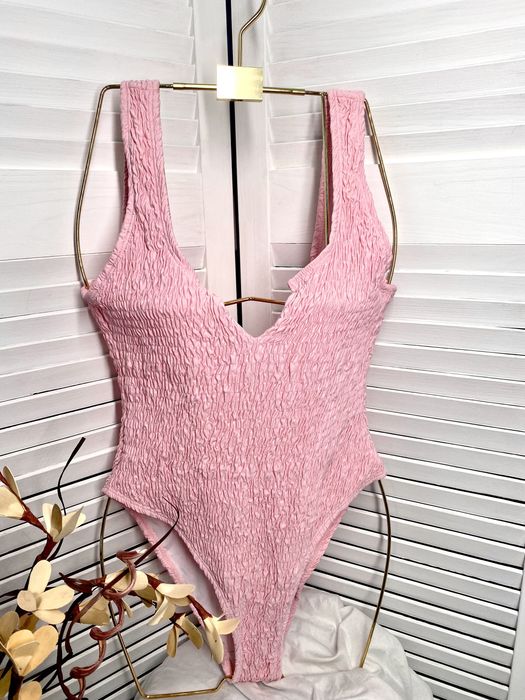 Жатый купальник missguided