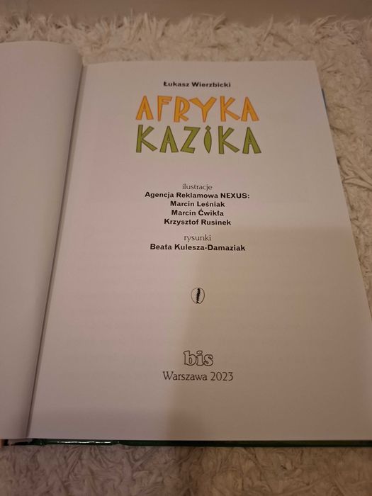 książka Afryka Kazika nowa