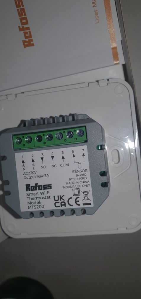 Sterownik Termostat" Meross" smart wiffi homekit
