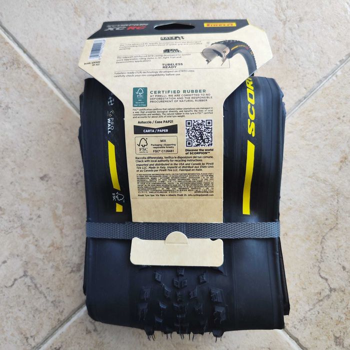 Pneu Pirelli SCORPION Race XC RC Team Edition 29x2.4" ProWall dobrável