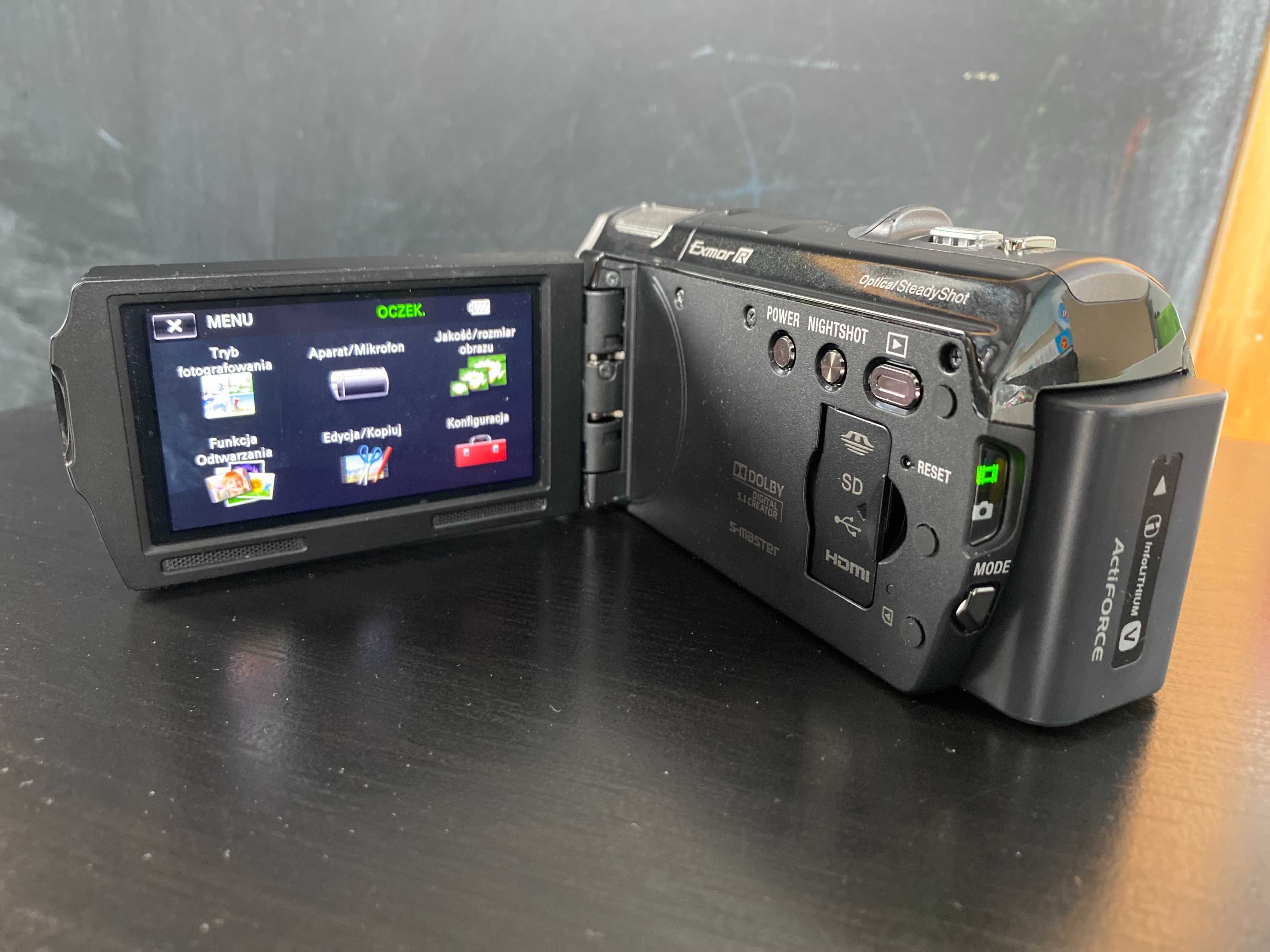 Kamera FullHD SONY HDR-CX560VE - używana - JAK NOWA