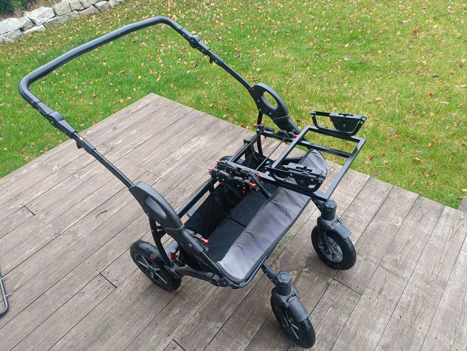 Wózek dziecięcy podwójny DORJAN bliźniaki lub rok po roku