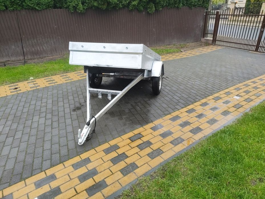 Przyczepka samochodowa brenderup z wywrotem