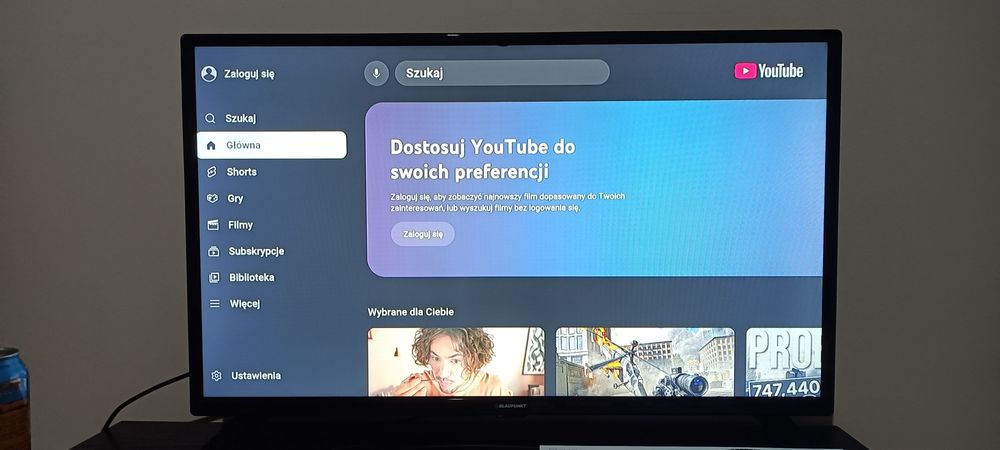 Telewizor 32 calowy Blaupunkt Full HD LED