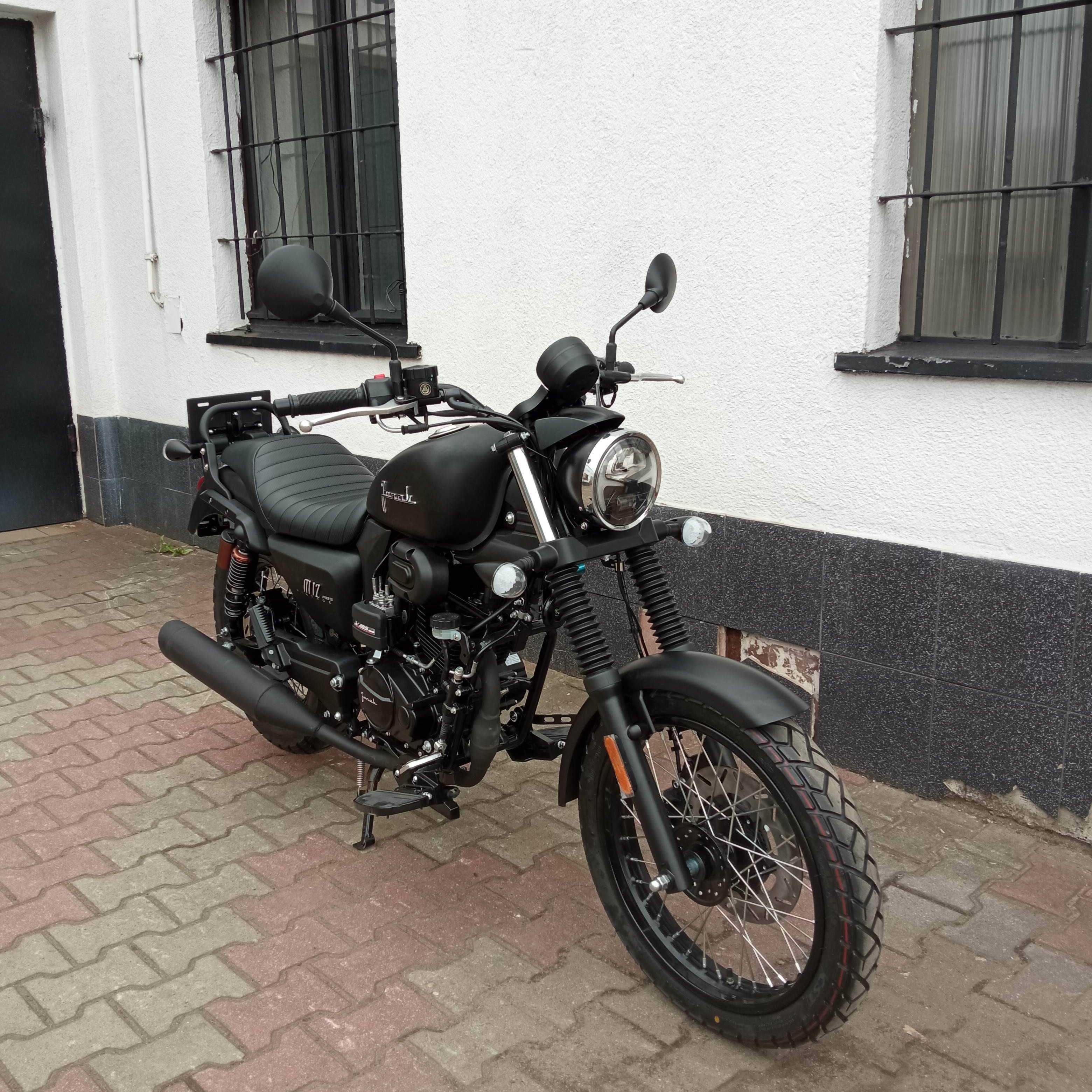 ABS +12,2KM JUNAK M12 Vintage 125 na prawko B SZYBA SAKWY PAS dostawa