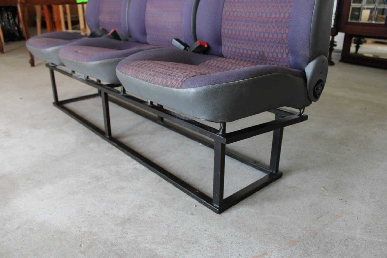 Rząd Foteli do busa fotel kanapa długość 165cm