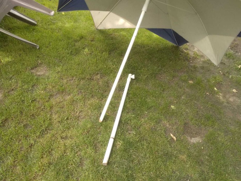 Parasol ogrodowy duży 240 cm dwukolorowy tanio!