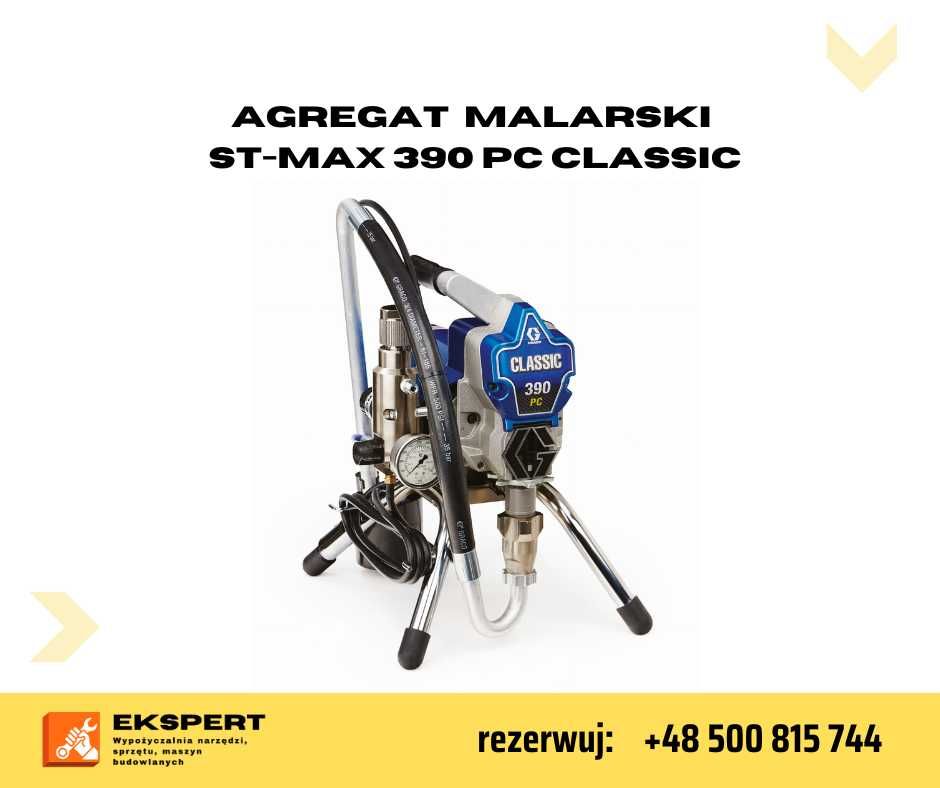 Wynajem Agregat malarski ST-MAX 390 PC CLASSIC GRACO