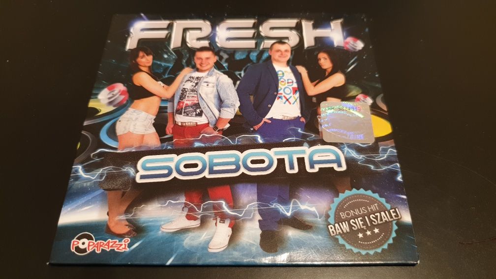 Fresh - Sobota / Baw się i Szalej - Promo CDM - Mint - Disco Polo