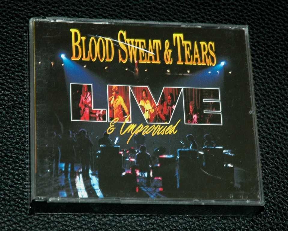 BLOOD, SWEAT & TEARS - Live & Improvised. 2xCD Box. 1991 Columbia.
