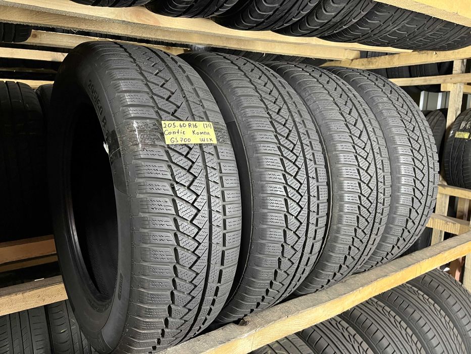 GS700 Зимові шини 205/60r16 Continental WinterContact TS850P комплект