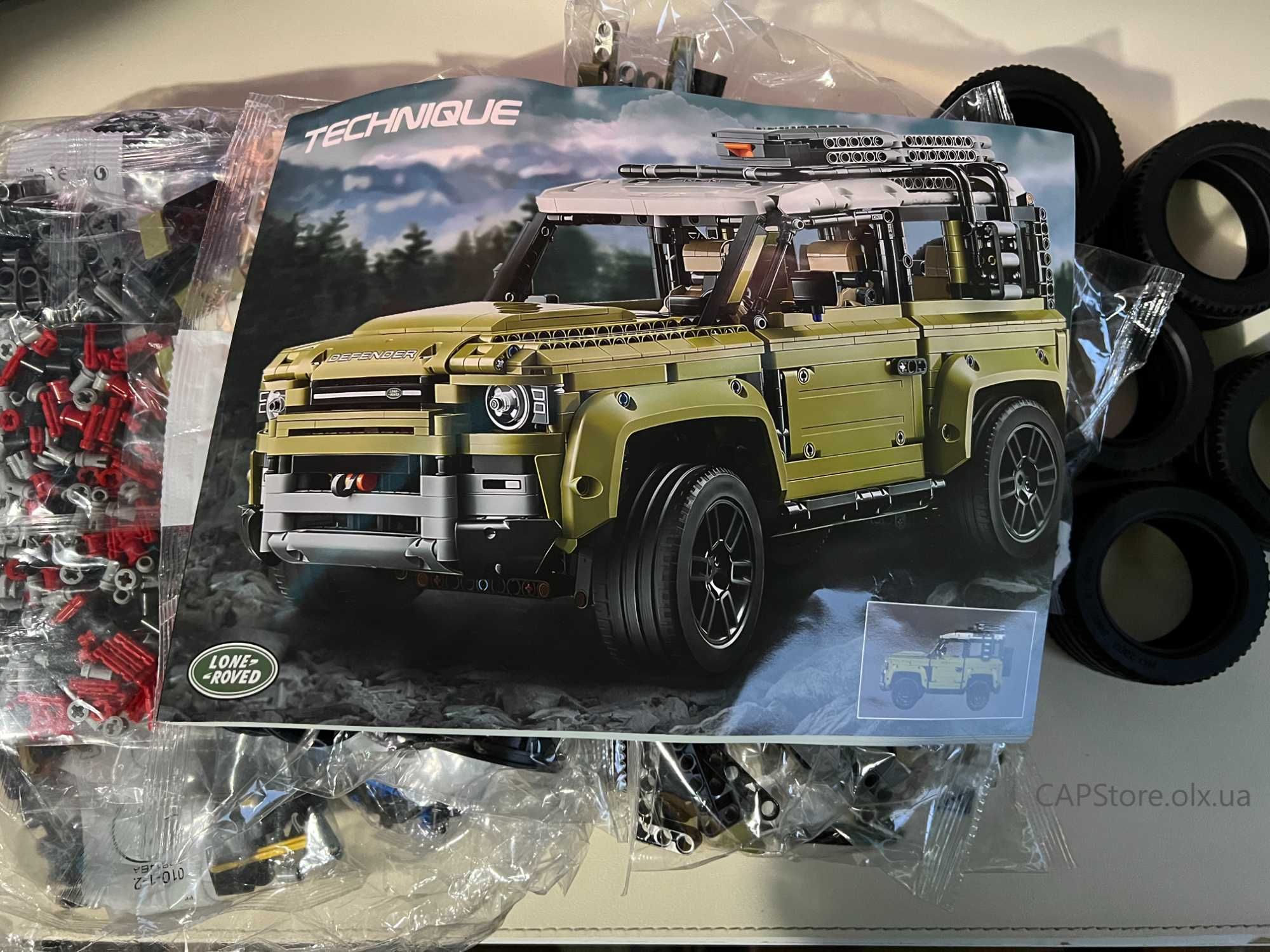 Lego Technic‼️Land Rover Defender‼️Конструктор 1 до 1 як лего. НОВИЙ!