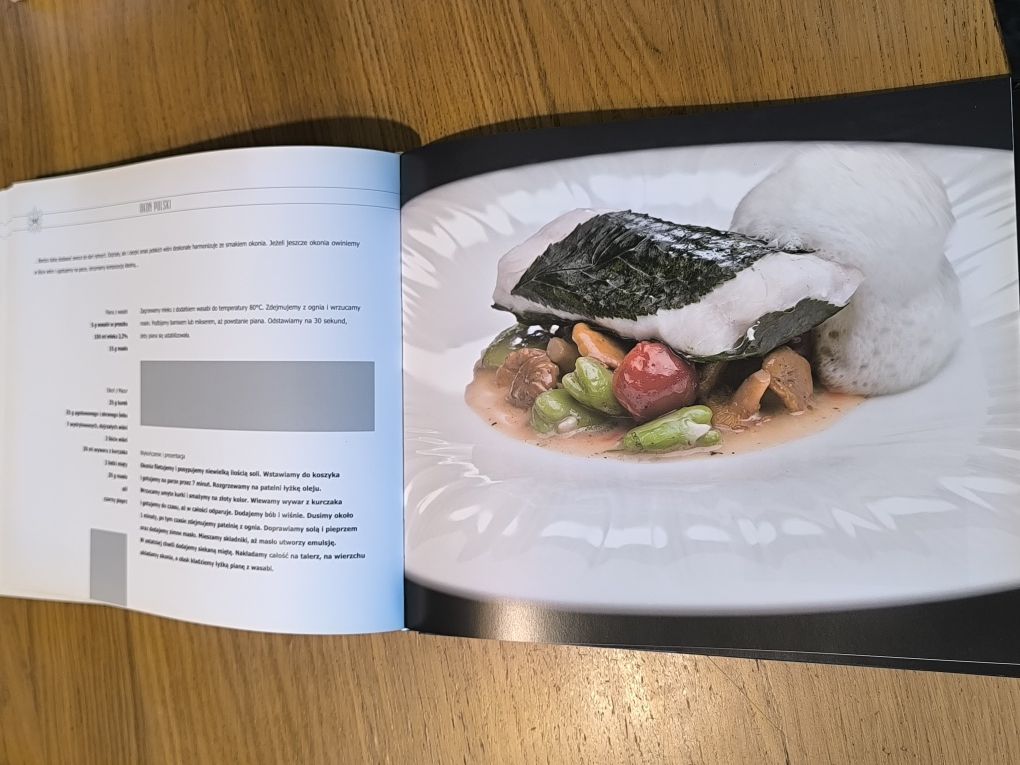 Kuchnia Polska XXI wieku Amaro dedykacja autora dla Macieja
