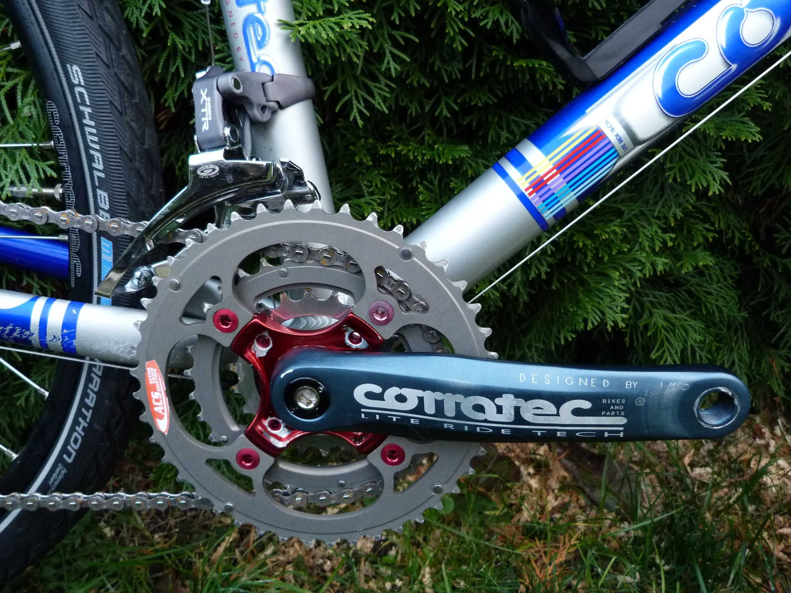 corratec SUPERBOW world cup SID  xtr  BIAŁY KRUK