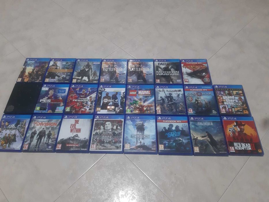 Jogos PS4 - A partir de 5 euros