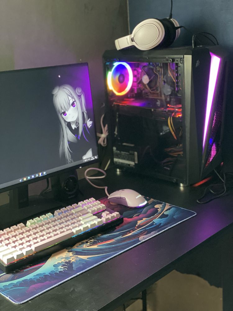 Игровой компьютер пк Asus Rog Strix 1070 8GB/i310100/2 SSD/HyperX ОЗУ