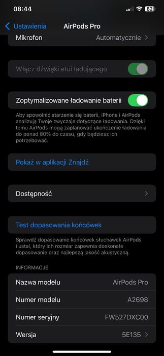 AirPods Pro 2 - Nowe, ANC (USB-C)