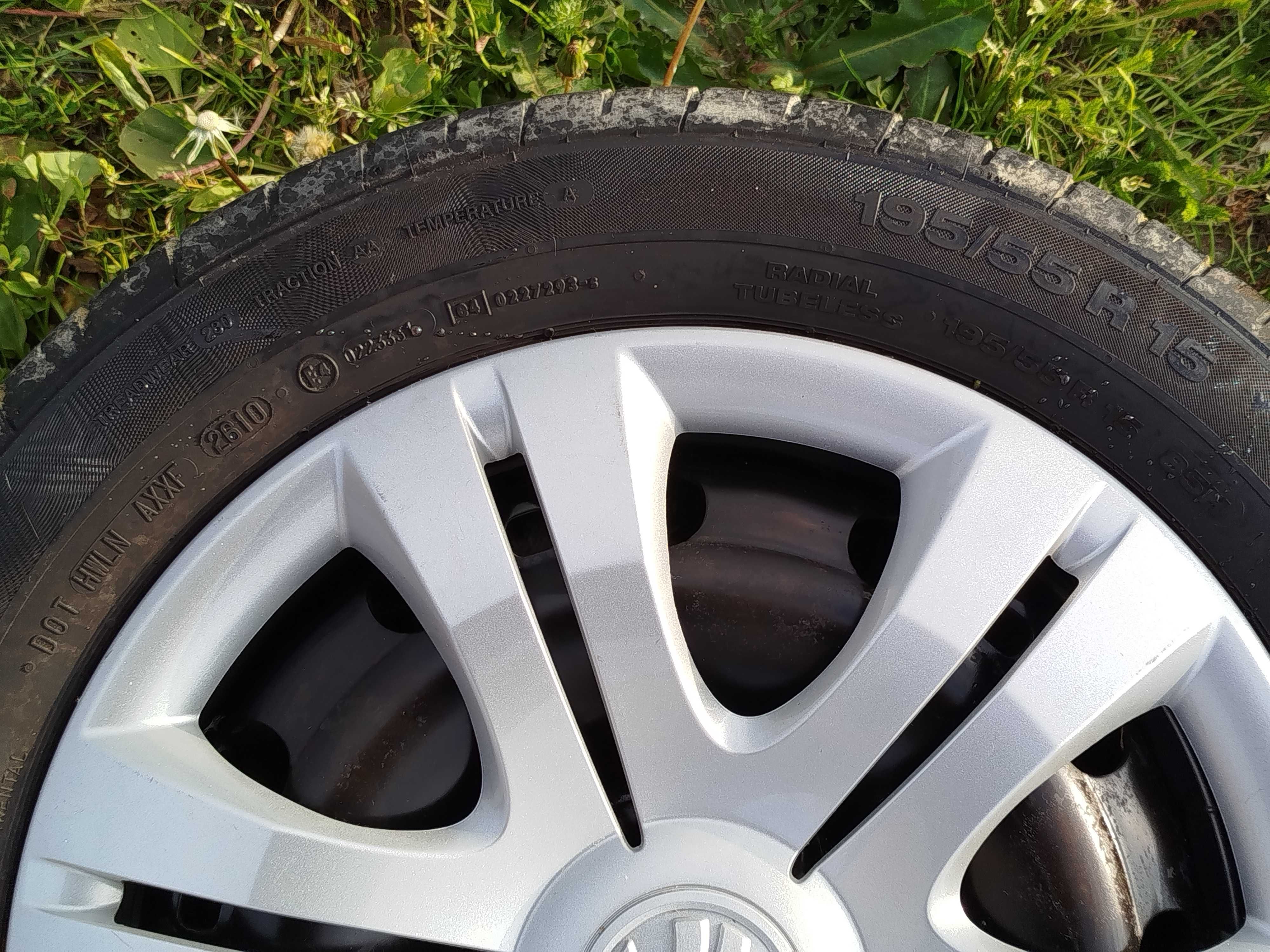 Felgi stalowe 15 plus kołpaki skoda