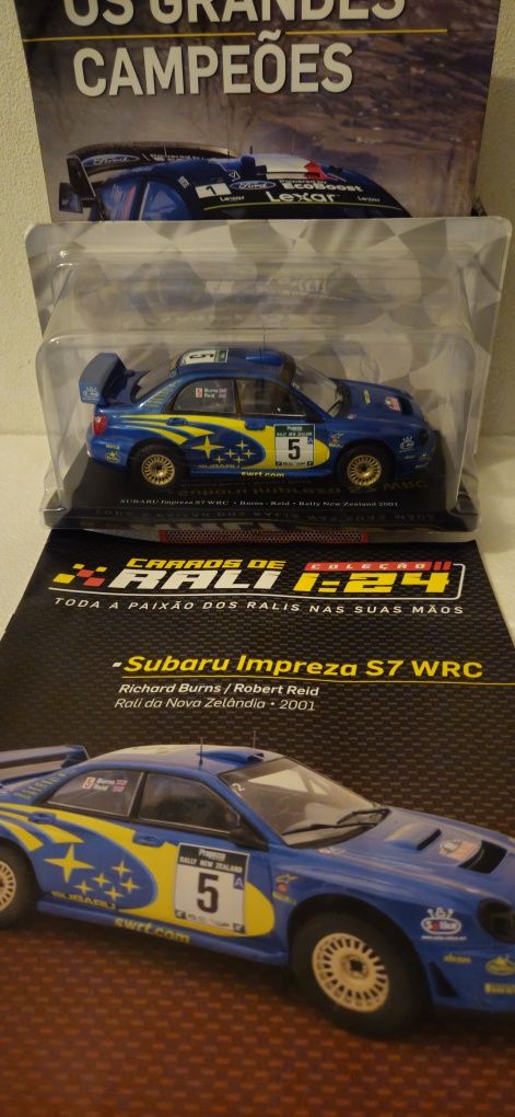 SUBARU S7 miniatura rally