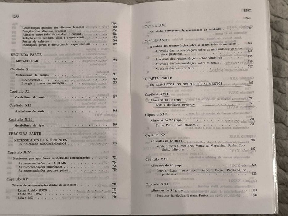 Livro "Nutrição Humana" de Francisco A. Gonçalves Ferreira