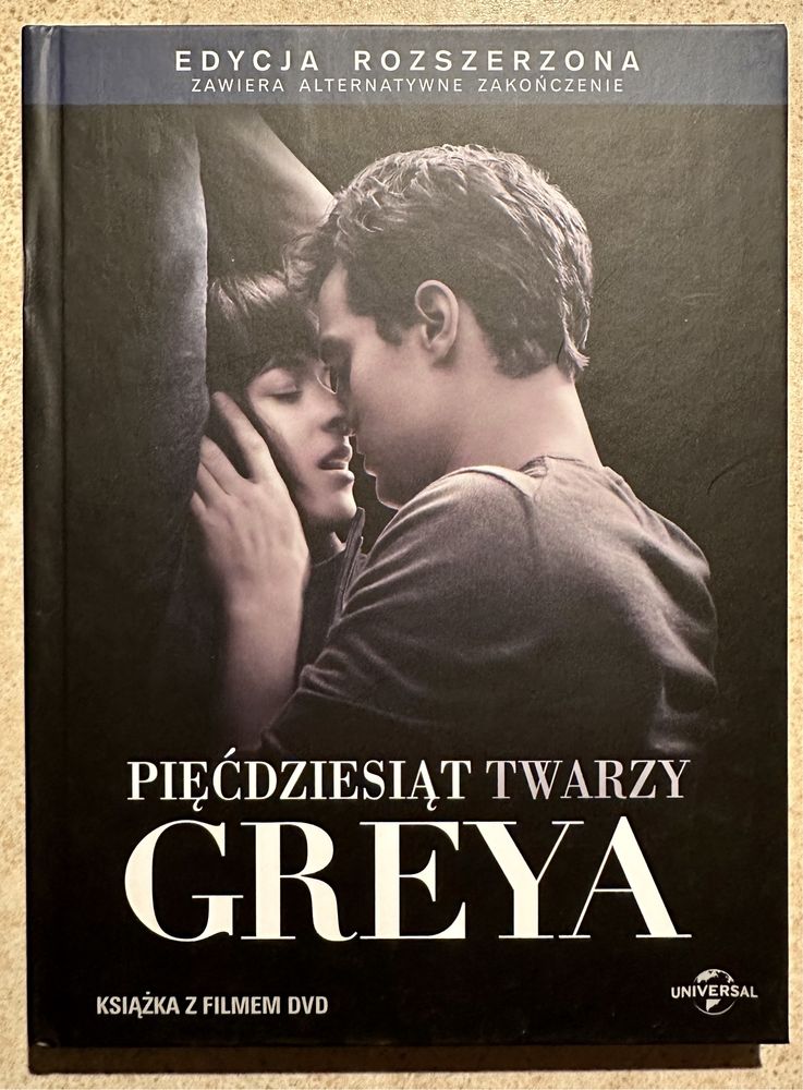 Pięćdziesiąt Twarzy GREYA - DVD plus książka