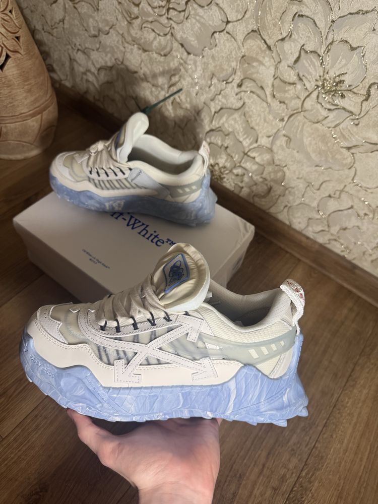off-white odsy 1000 42, 43, 44 white blue