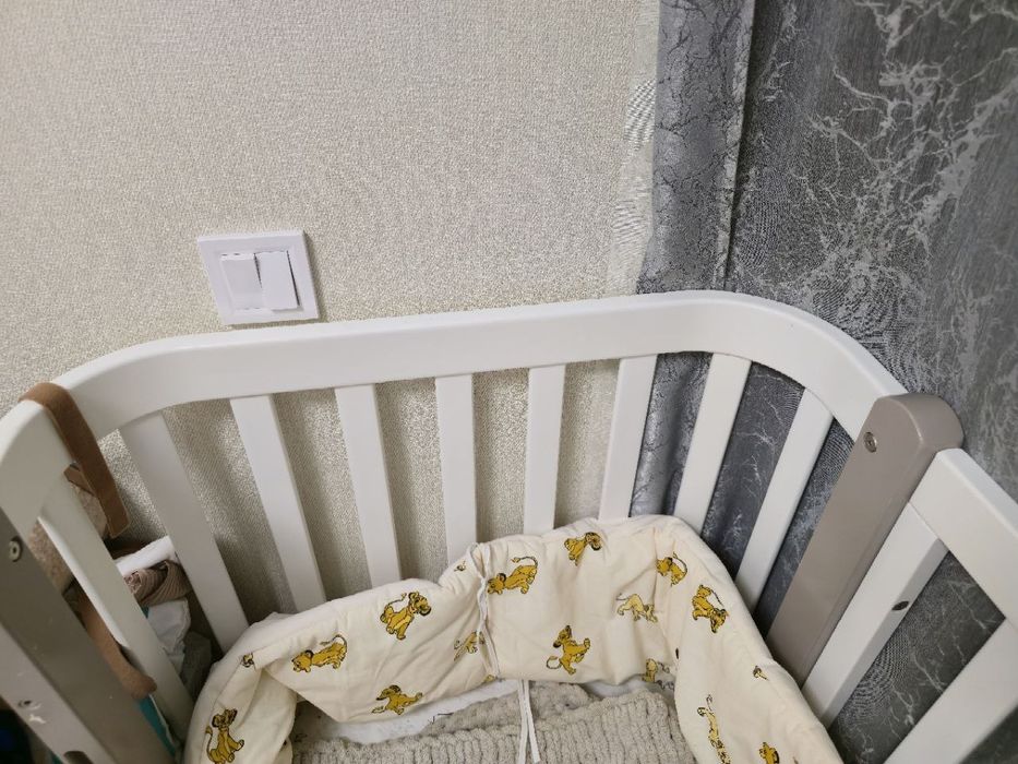 Дитяче ліжко верес монако 2 в 1 мокко