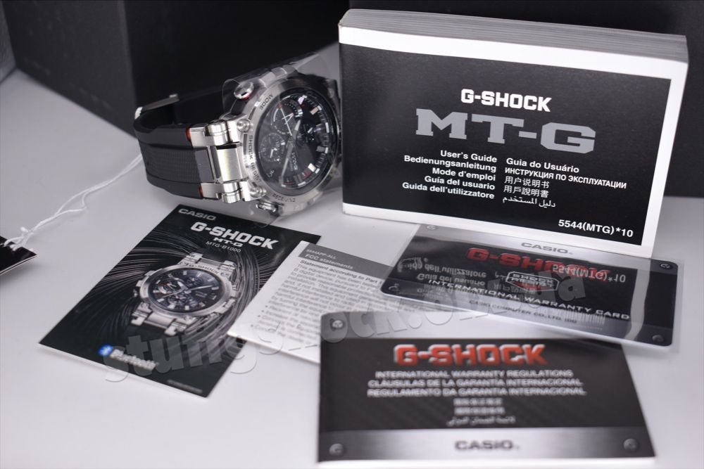 Casio G-Shock MTG-B1000-1AJF NEW ORIGINAL | Japan | Solar | Bluetooth