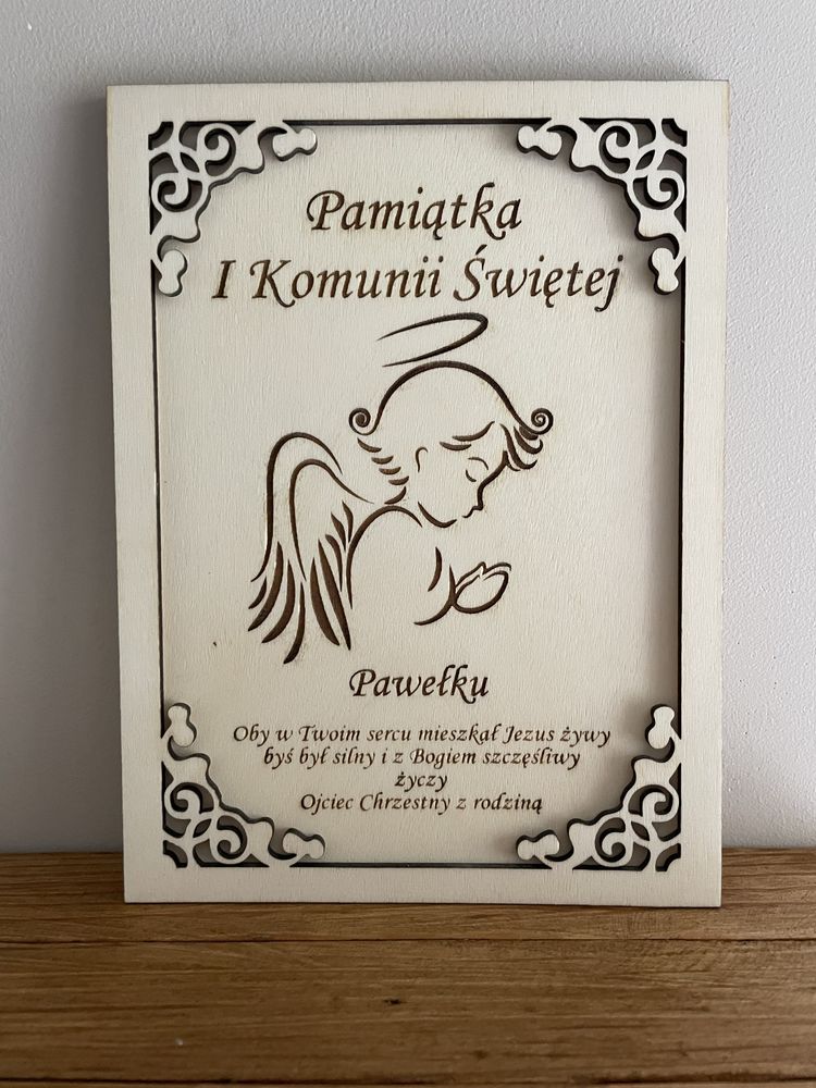 Obrazek Pamiątka Komunii Świętej