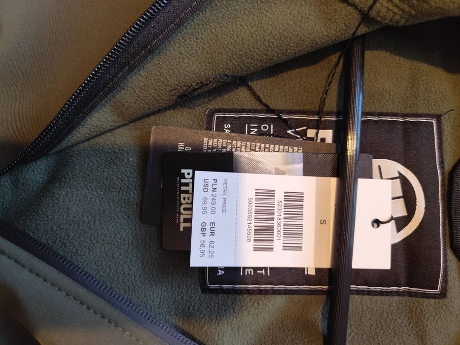 Kurtka męska Softshell Pitbull