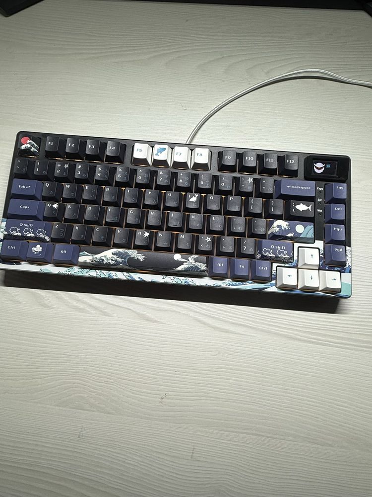 Механічна ігрова клавіатура SK80 з RGB підсвіткою