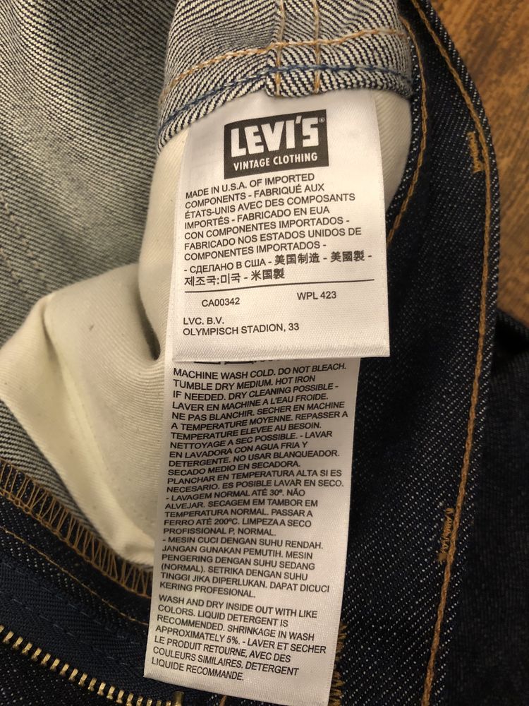 Темносині джинси скінні Leviʼs для дівчинки, W25/L32