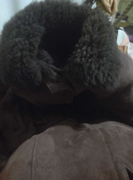 Дубленка женская из натуральной овчины . Дубленка натуральная кожа .