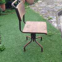 cadeira ferro vintage/industrial