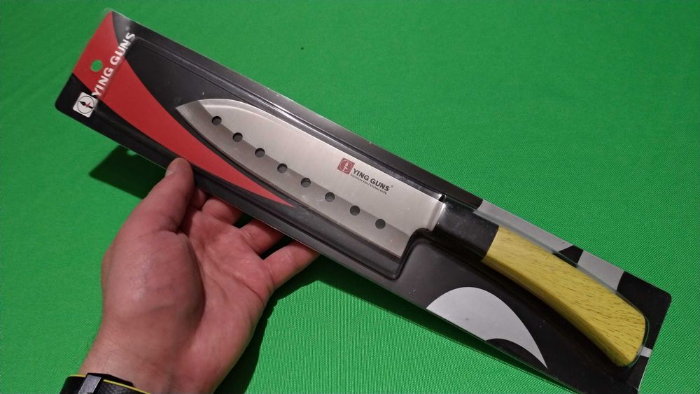 Нож кухонный сантоку шеф-нож