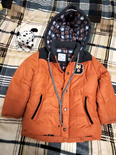 Осенне-зимняя куртка на мальчика 2-4 лет